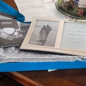 NEW IN BOX Nambé wedding frame